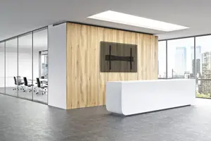 "Neomounts by Newstar" Pasirinkite "Neomounts" sunkų televizoriaus sieninį laikiklį, 160 kg, 139,7 cm (55"), 2,79 m (110"), 1500 x 900 mm, aukščio reguliavimas, juodas