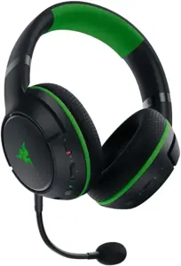"Razer" juodos spalvos, belaidės, žaidimų ausinės, "Kaira Pro", skirtos "Xbox