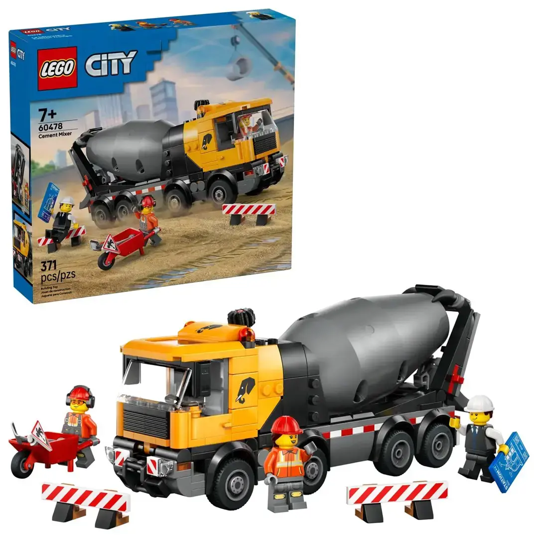 LEGO CITY 60478 Cement Mixer
