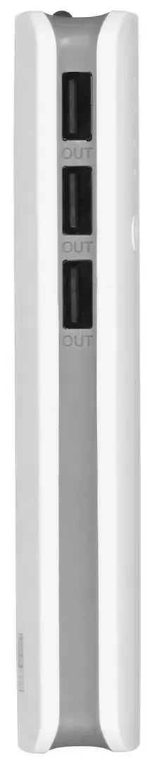 "PowerBank Esperanza Radium EMP106WE" (8000 mAh; microUSB, USB 2.0; baltos spalvos)