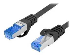 LANBERG sujungimo kabelis cat.6A FTP 2 m juodas