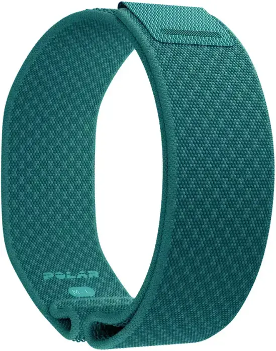 Polar wrist band Loop SoftWeave S-L, teal