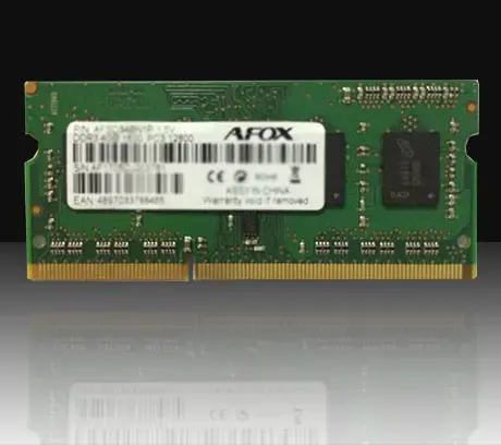 AFOX SO-DIMM DDR4 16G atminties modulis 2400 MHz