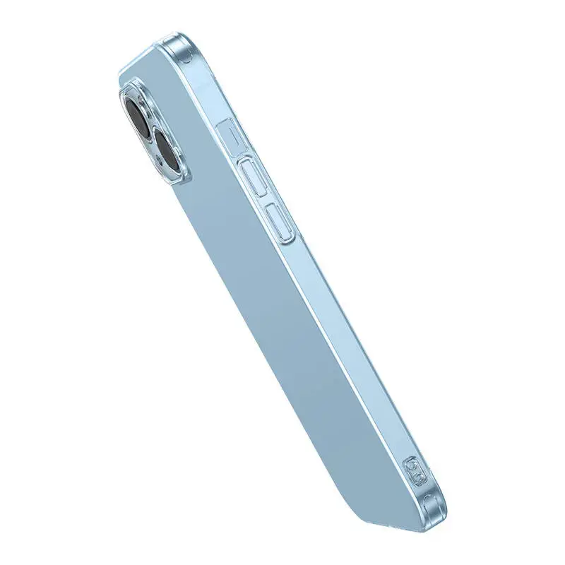 Permatomas dėklas ir grūdinto stiklo rinkinys "Baseus Corning", skirtas "iPhone 14 Plus