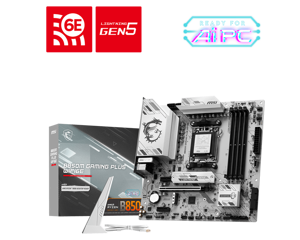 MSI B850M GAMING PLUS WIFI6E, AMD, Socket AM5, AMD Ryzen 7000 Series, AMD Ryzen 8000 Series, AMD Ry…