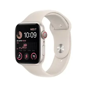 Apple Watch SE MNPT3UL/A 44 mm, GPS (palydovinė), "Retina LTPO OLED", Jutiklinis ekranas, Širdies r…