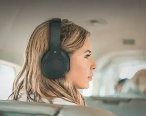 "Muse M-295" belaidės ANC ausinės, juodos Muse