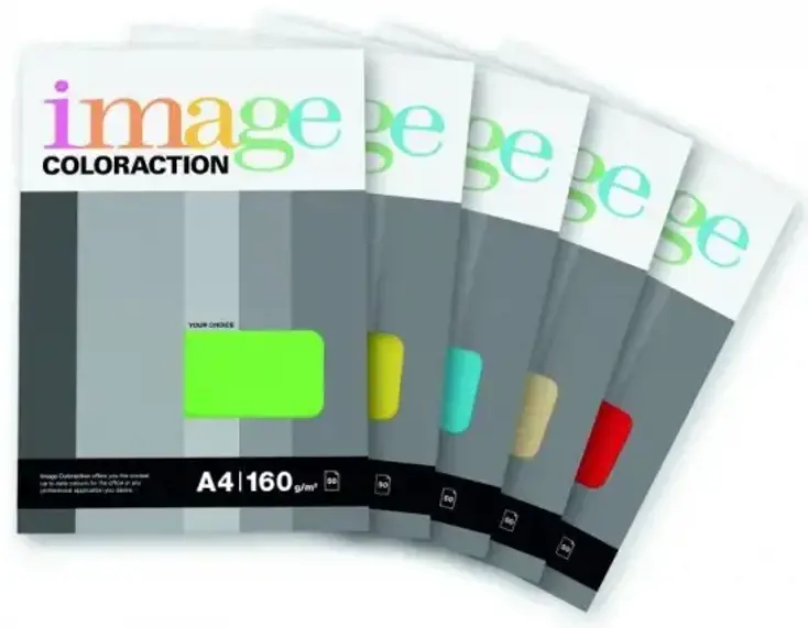 Spalvotas popierius Image Coloraction 75 A4, 160g, mėlyna (50)  0702-235