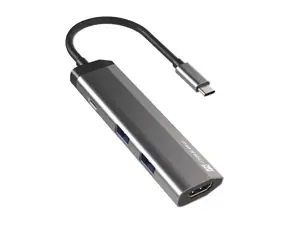 "NATEC Multiport Fowler Slim USB-C -> Hub USB 3.0 x2 HDMI 4K USB-C PD