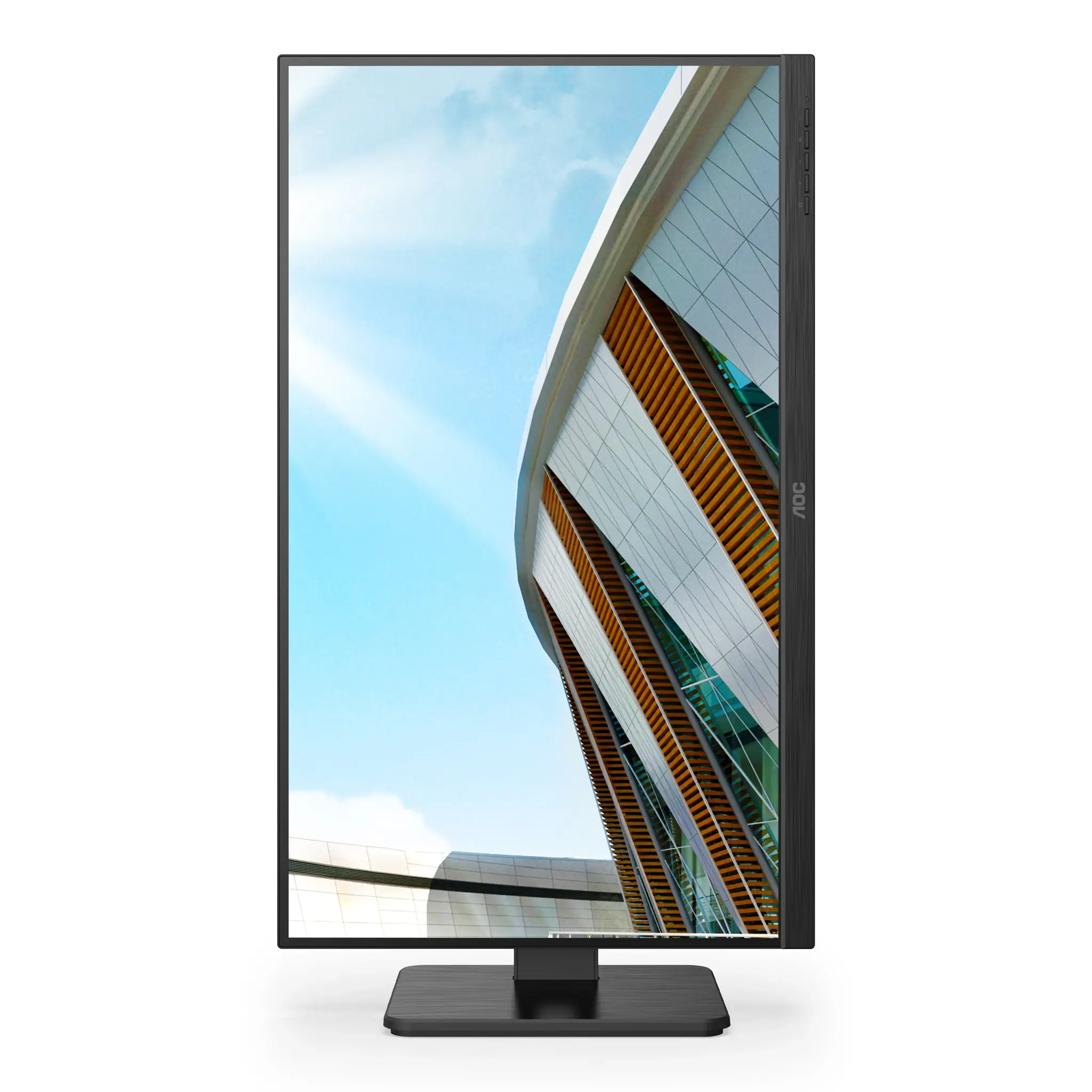 Monitorius AOC U27P2CA, 68.6 cm (27"), 3840 x 2160 pixels, 4K Ultra HD, LED, 4 ms, Black