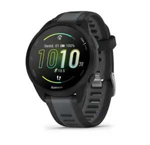 "Garmin Forerunner 165 Music" išmanieji laikrodžiai, juoda/šviesiai pilka