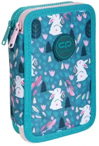 Forminis dviejų skyrių penalas su priedais CoolPack Jumper 2 Princess Bunny