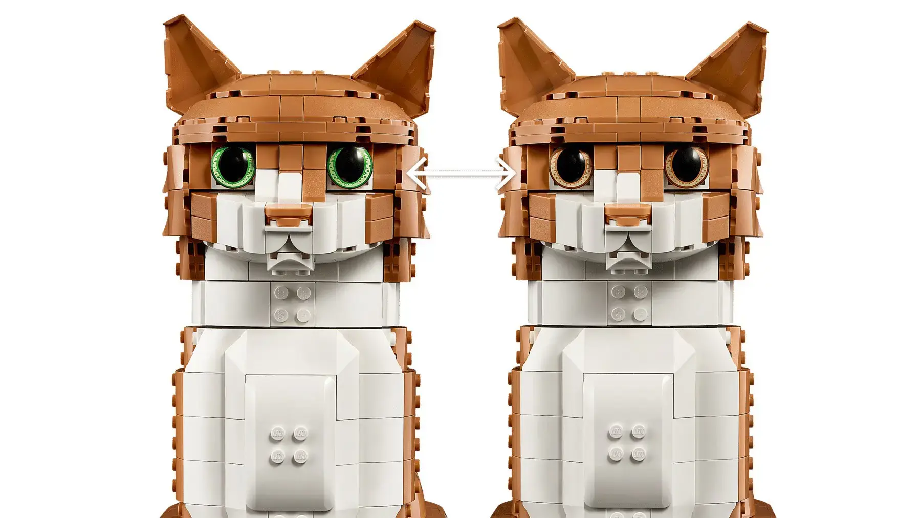 LEGO IDEAS 21376 Orange Cat