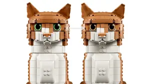 LEGO IDEAS 21376 Orange Cat