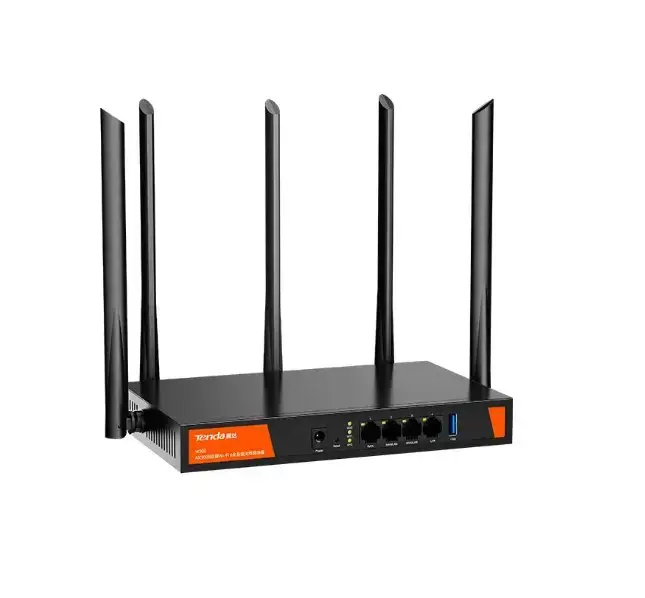 "Tenda W30E AX3000" belaidis maršrutizatorius Gigabit Ethernet Dviejų dažnių (2,4 GHz / 5 GHz) juodas