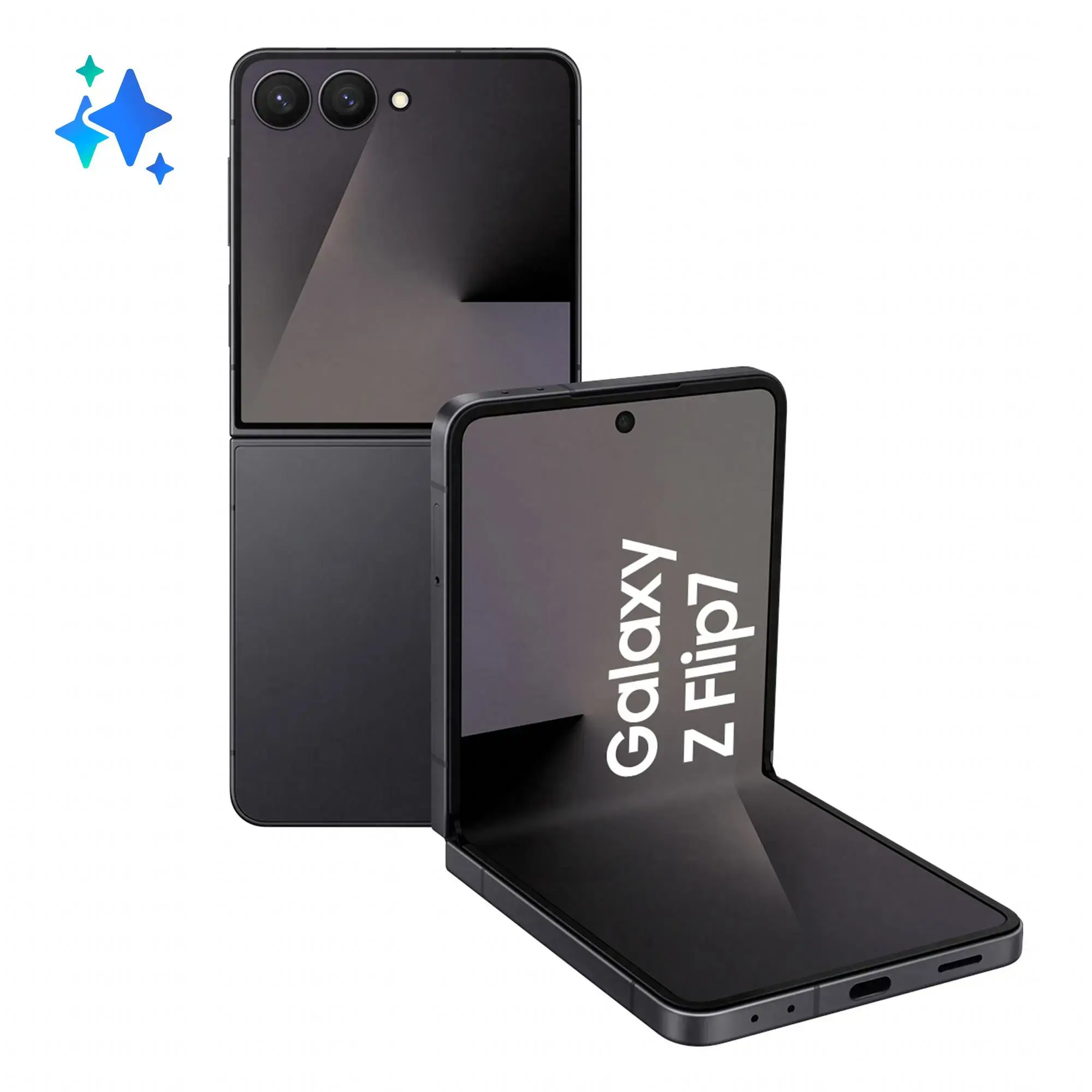 Mobilusis telefonas Samsung Galaxy Flip7, 512 GB, Juoda