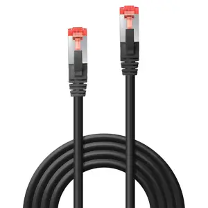 Lindy Cat.6 S/FTP 5m, 5 m, Cat6, S/FTP (S-STP), RJ-45, RJ-45, Black