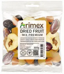Džiovintų vaisių mišinys ARIMEX Premium, 300 g