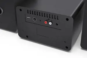 "Sharp TOKYO DAB+ HI-FI" mikrosistema, namų garso mikrosistema, juoda, 40 W, dvipusė, belaidė, DAB, FM