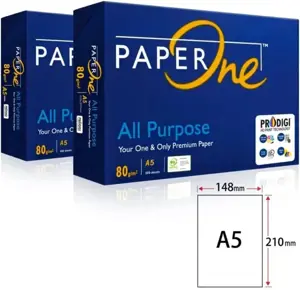 Kopijavimo popierius PaperOne, A5, 500 lapų