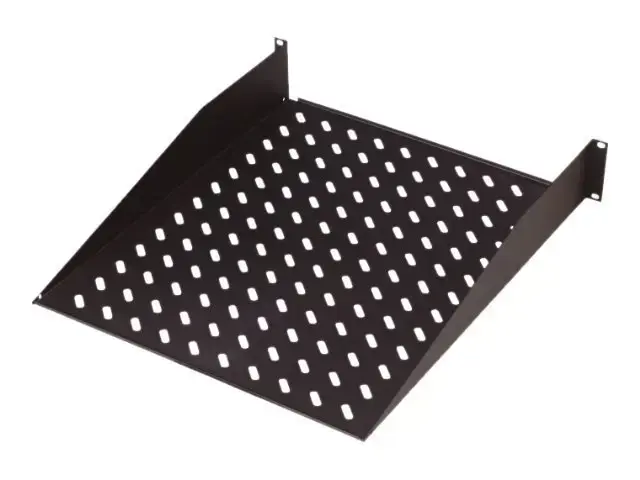 DIGITUS 19 colių padėklas sieniniam montavimui RAL9005 juodas 483x370x88mm įsk. montavimo medžiagą max 25Kg