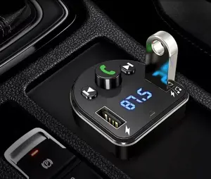 XO transmiter FM BCC01 Bluetooth MP3 car charger black