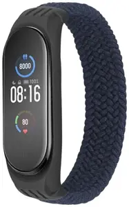 "Tech-Protect" laikrodžio apyrankė "Loop Xiaomi Mi Band 7", medžio anglies