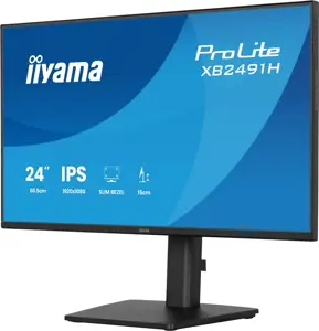 iiyama ProLite XB2491H-B1 computer monitor 60.5 cm (23.8") 1920 x 1080 pixels Full HD LCD Black