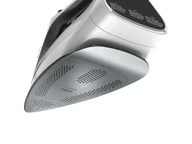 Braun TexStyle 7 Pro SI7149WB, Dry & Steam iron, EloxalPlus soleplate, 2.5 m, 220 g/min, Black, White, 50 g/min