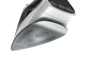 Braun TexStyle 7 Pro SI7149WB, Dry & Steam iron, EloxalPlus soleplate, 2.5 m, 220 g/min, Black, White, 50 g/min