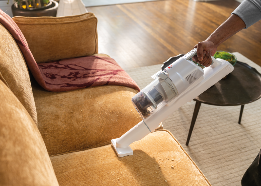 Bissell Stick Vacuum | PowerClean | Cordless operating | 200 W | Operating time (max) 40 min | Warm White/Gray/Sparkling Silver