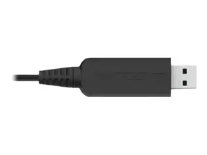 "Koss" ausinės CS195 USB laidinės, "On-Ear", su mikrofonu, A tipo USB, juodos spalvos