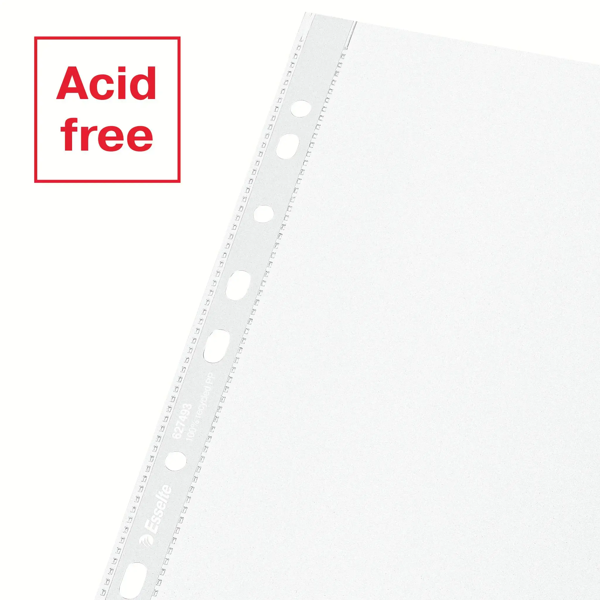 Įmautės dokumentams ESSELTE, A4, 70 mikr.,(pak. -100 vnt.), ekologiškos, matinės