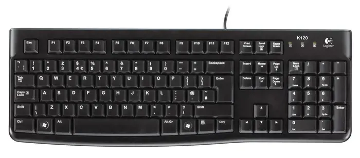 LOGITECH KLAVIATŪRA K120 VERSLUI RU