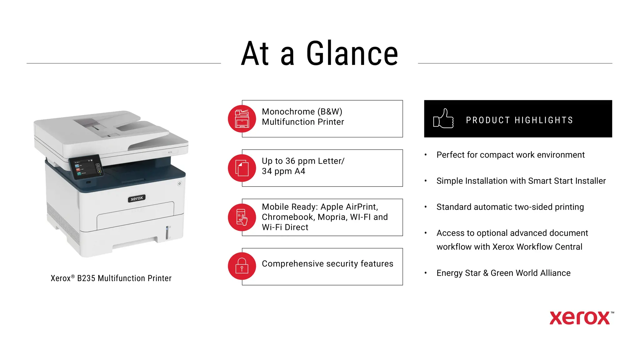 Xerox B 235V/DNI
