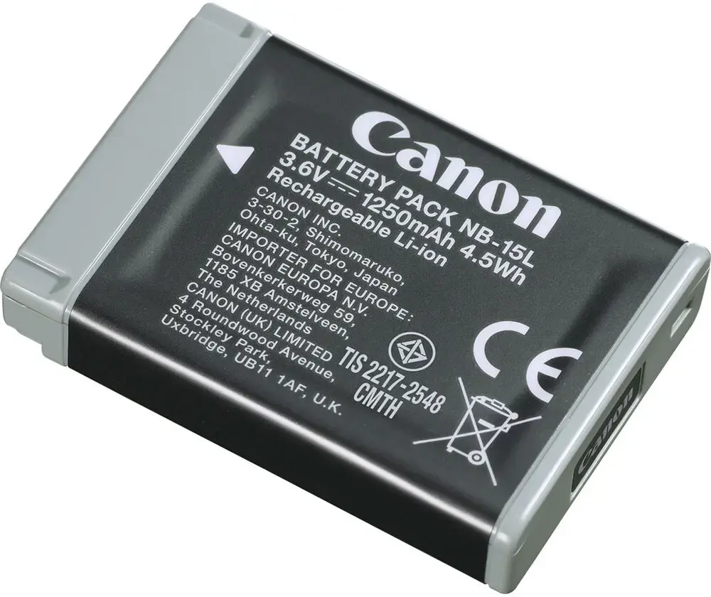 Canon battery NB-15L