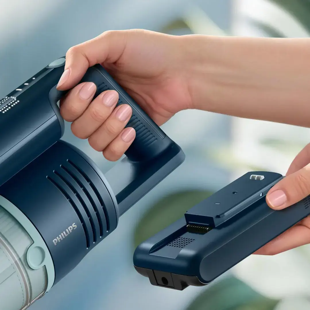 Philips XC5242/10 stick vacuum/electric broom Battery Dry Bagless 0.27 L Sage