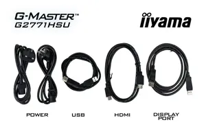 iiyama G-MASTER G2771HSU-B1 computer monitor 68.6 cm (27") 1920 x 1080 pixels Full HD Black