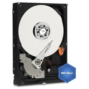 WD Desktop Blue WD10EZEX 1TB SATA 6Gb/s 64MB spartinančiosios atminties vidinis 3,5 colių stalinių kompiuterių kietasis diskas, atitinkantis RoHS reikalavimus Nefasuotas