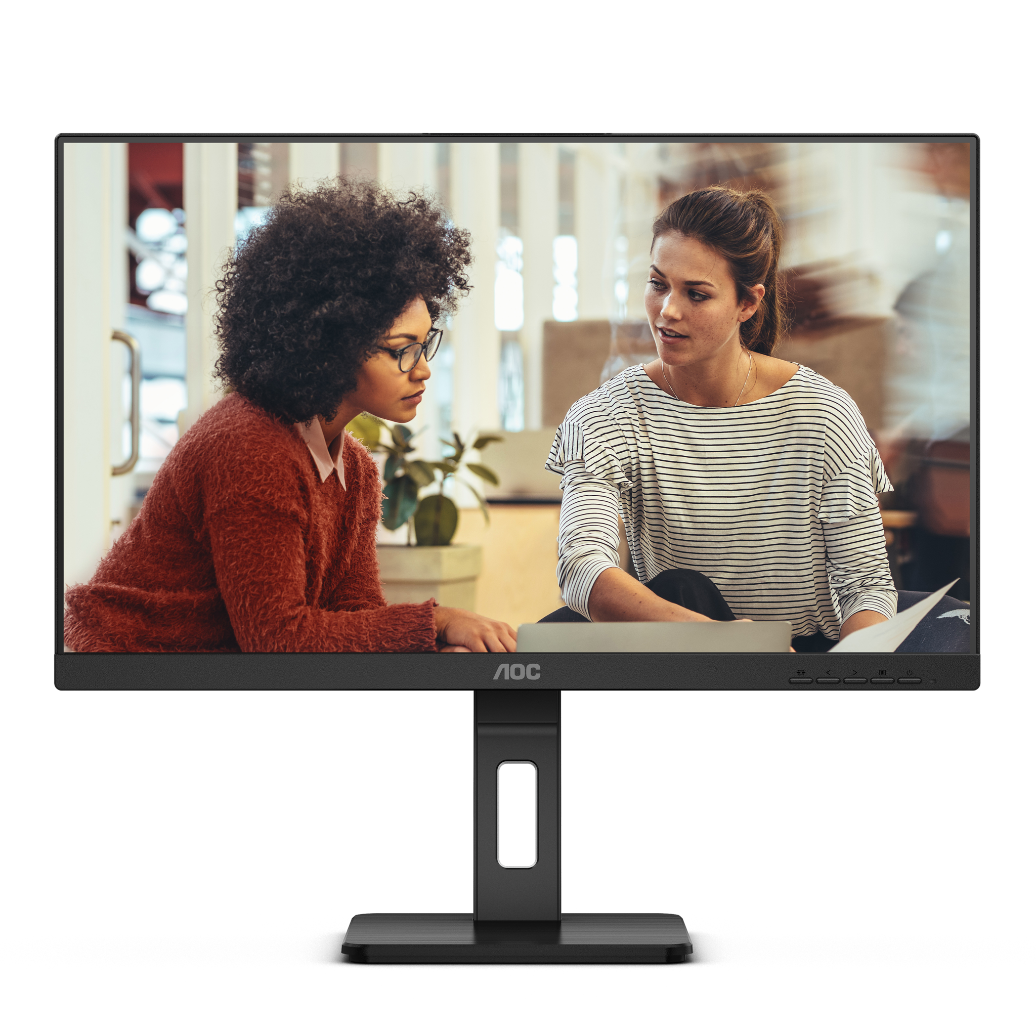 AOC Q27E3UMF, 68.6 cm (27"), 2560 x 1440 pixels, Quad HD, Black