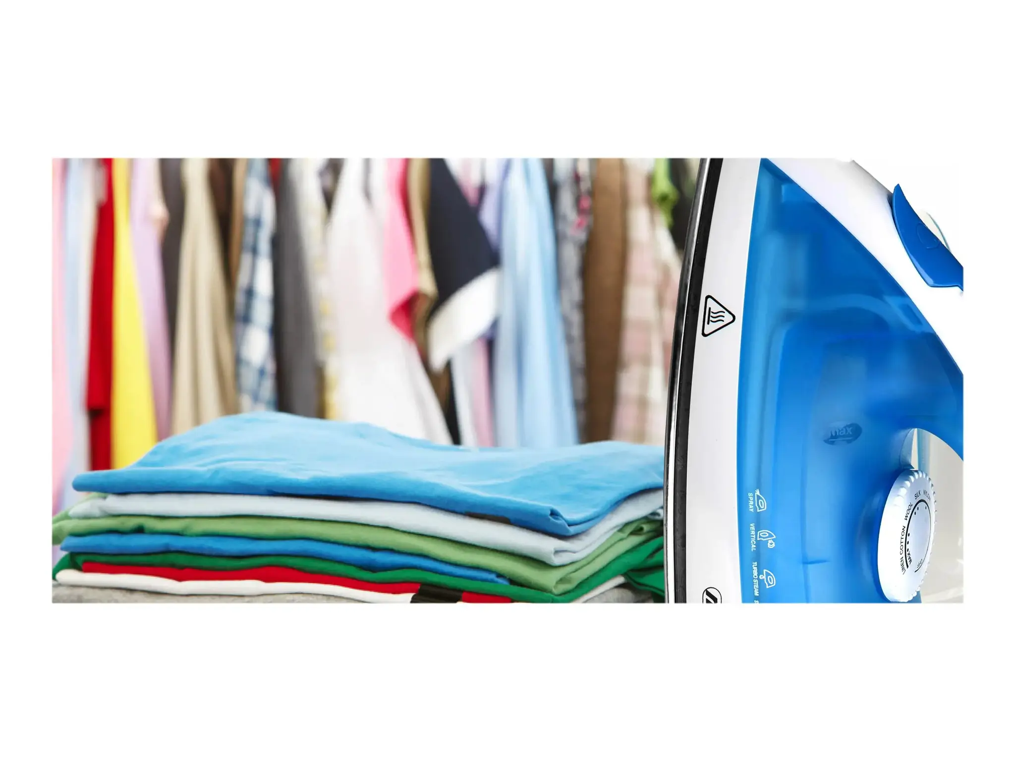 Lygintuvas "Mesko MS 5023" mėlyna/balta, 2200 W, su laidu, Anti-scale sistema, vertikali garų funkcija