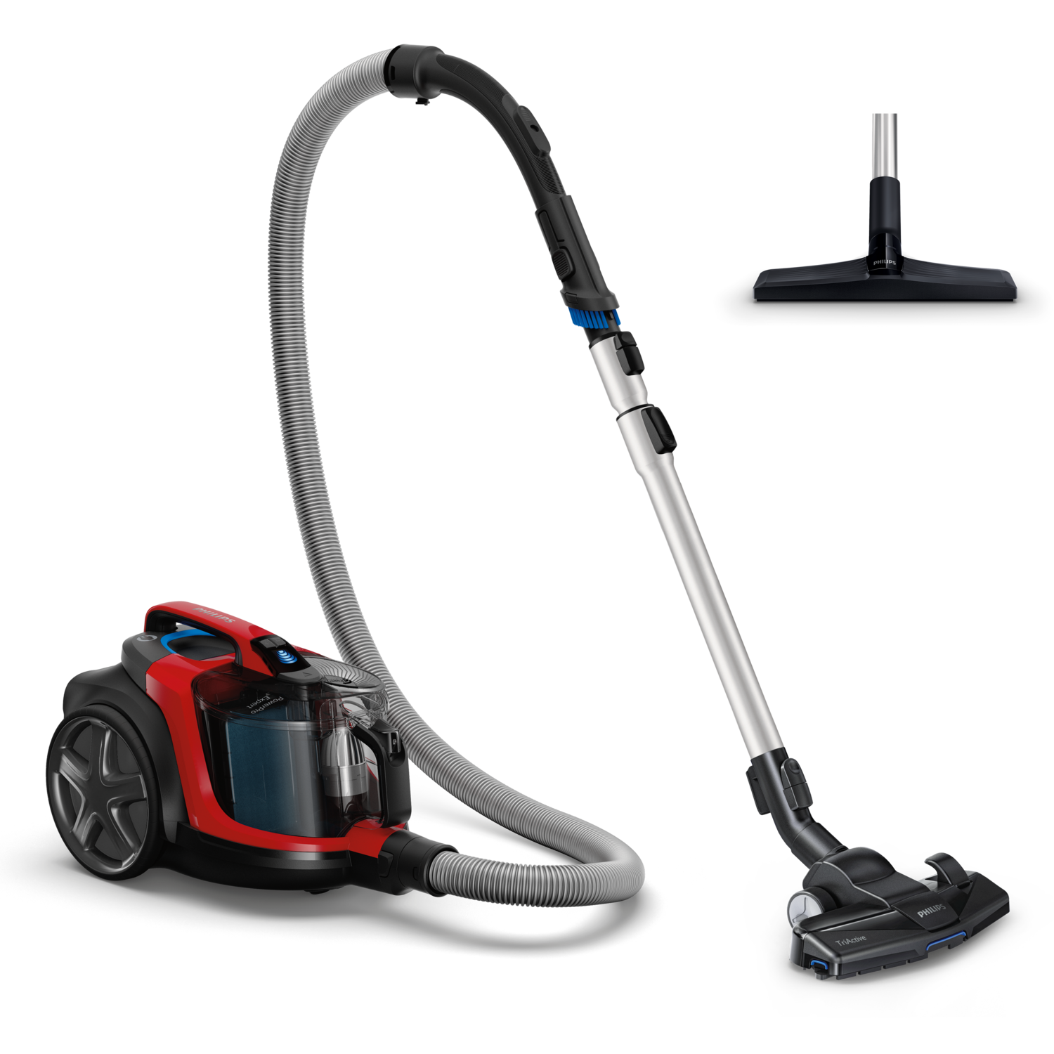 "Philips PowerPro Expert" dulkių siurblys be maišelio FC9729/09, 900 W, cilindrinis dulkių siurblys, sausas, be maišelio, 2 l, antialerginis filtras