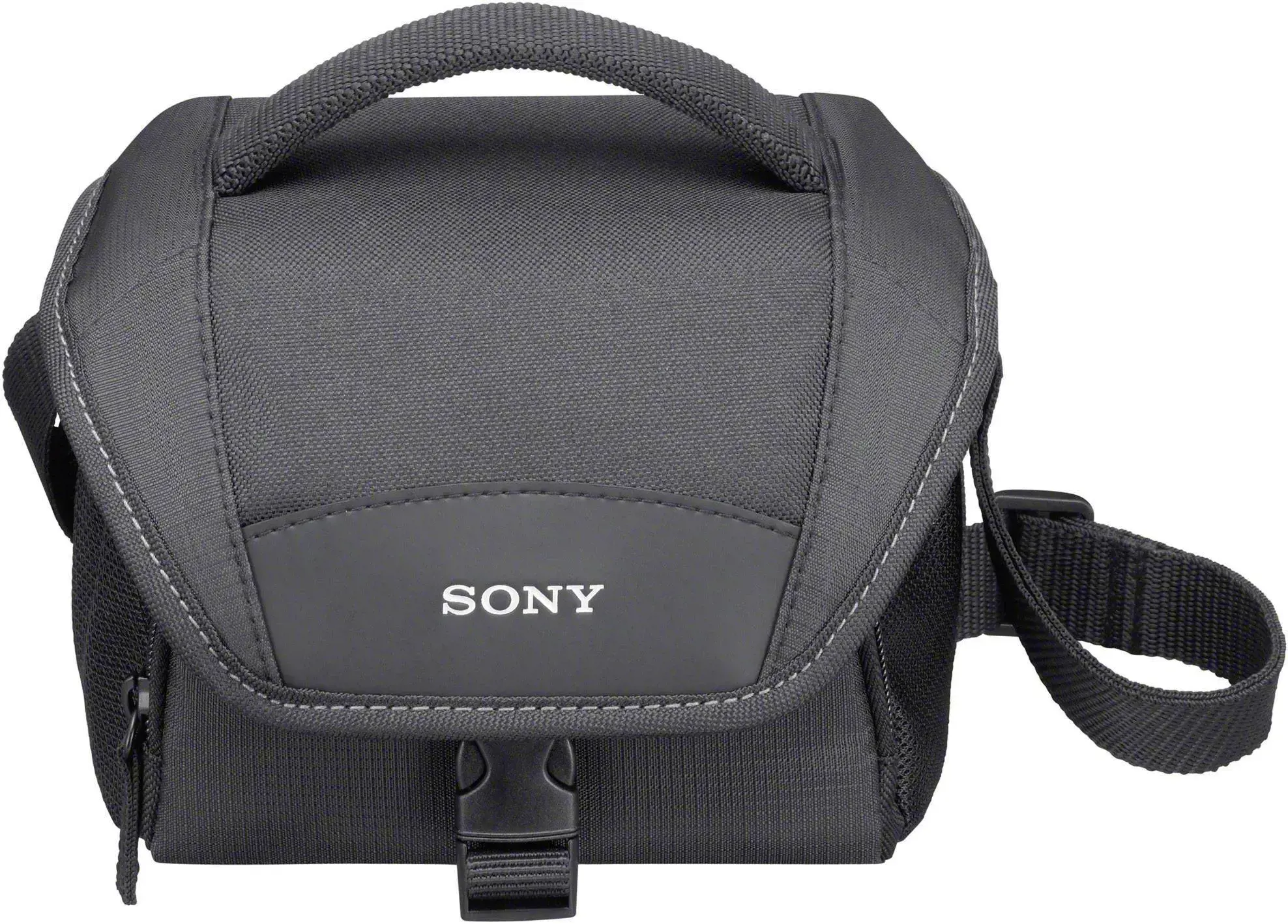 Sony LCS-U11, dėklas per petį, Sony, DSC-WX300 DSC-H200 DSC-HX50 DSC-TX30 NEX-3NL NEX-3NY HDR-GW66VE HDR-PJ220E HDR-TD30VE ..., juodas
