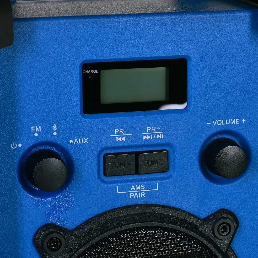 Mobilusis radijas BLAUPUNKT PP30BT JOBSITE Statybinis radijas Mėlyna, juoda