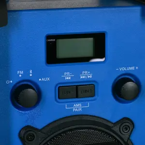 Mobilusis radijas BLAUPUNKT PP30BT JOBSITE Statybinis radijas Mėlyna, juoda