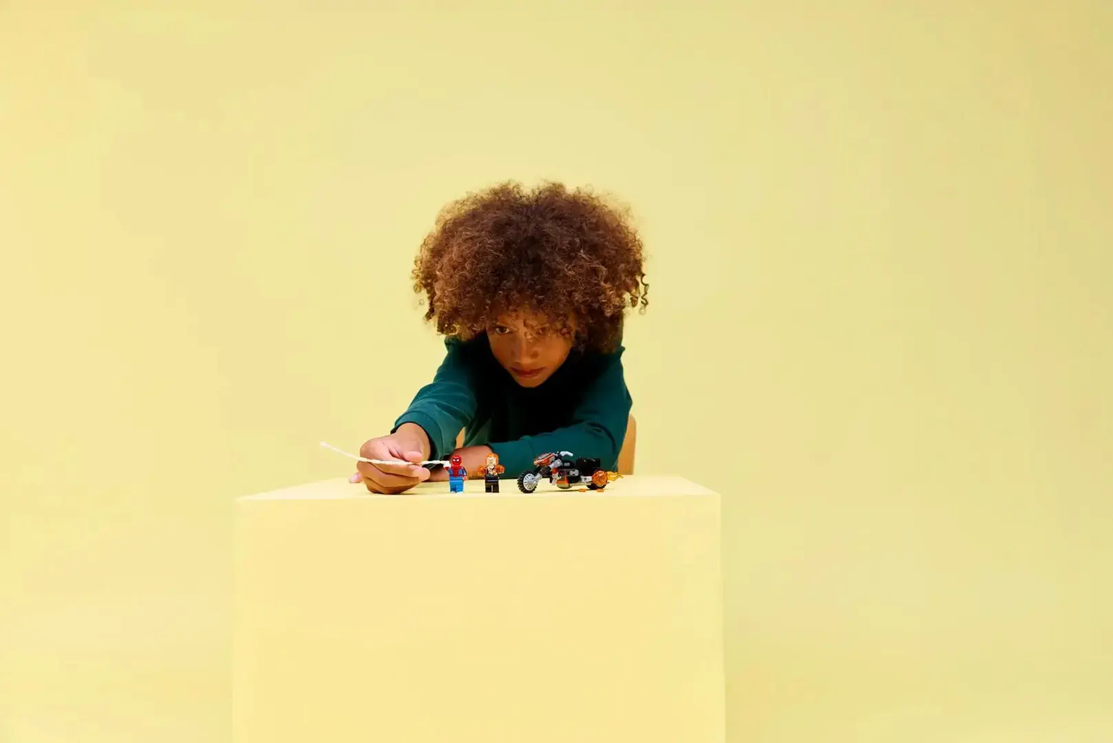 LEGO MARVEL 76335 Spider-Man vs. Ghost Rider Motorcycle