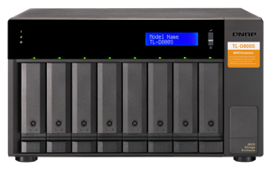 QNAP TL-D800S 8-bay desktop SATA JBOD expansion unit