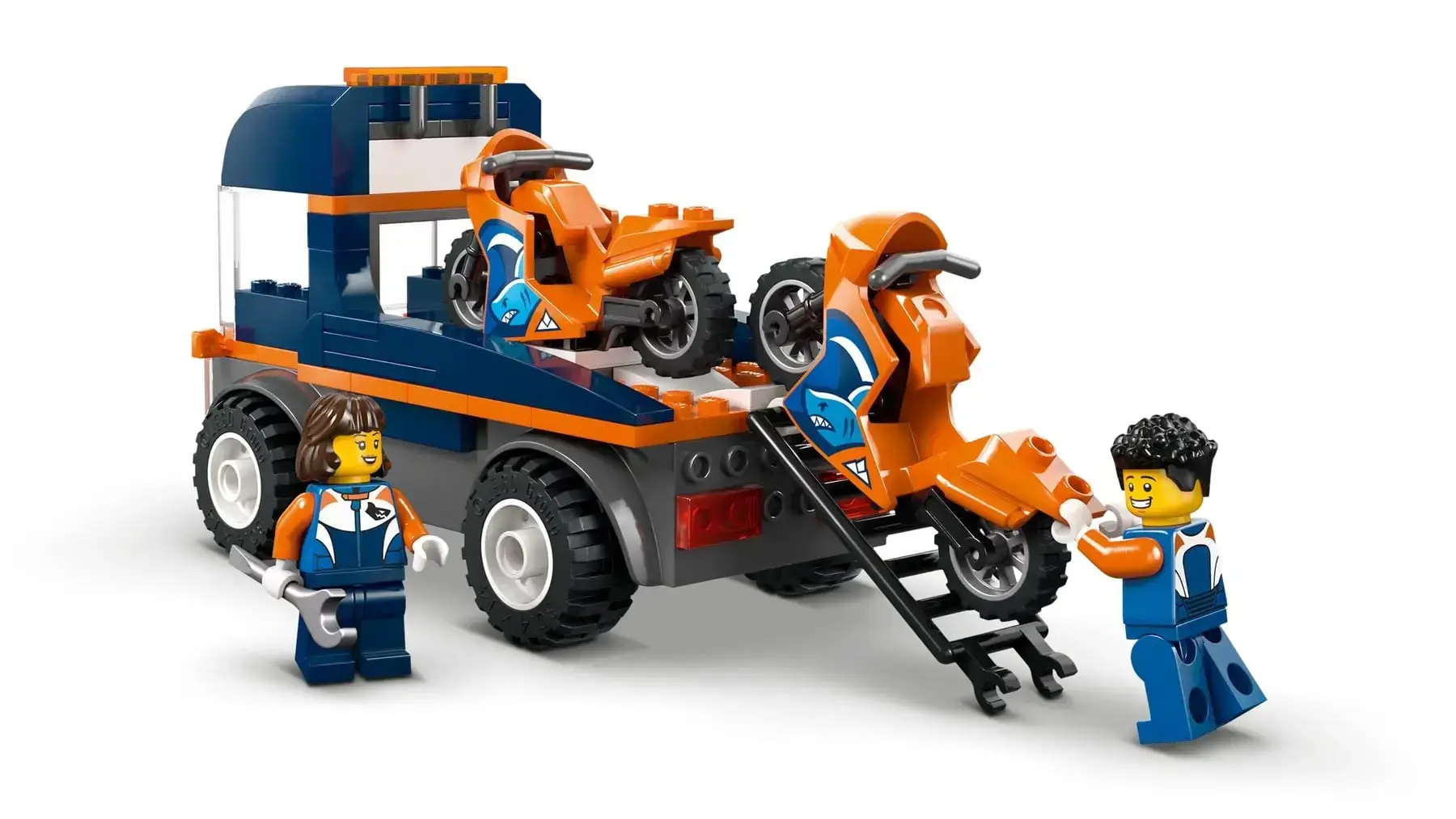 LEGO CITY 60491 Motorcycle Transporter