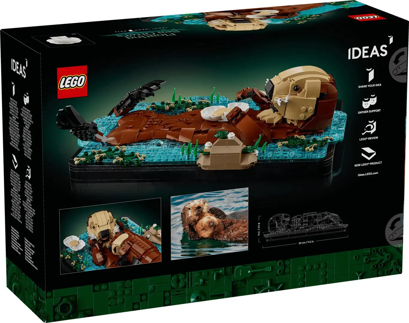 LEGO IDEAS 21366 Floating Sea Otters