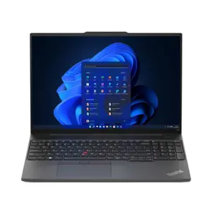 Lenovo ThinkPad E16 Gen 1 Core™ i5-1335U 256GB SSD 16GB 16" (1920x1200) WIN11 Pro GRAPHITE BLACK Backlit Keyboard FP Reader 1YW